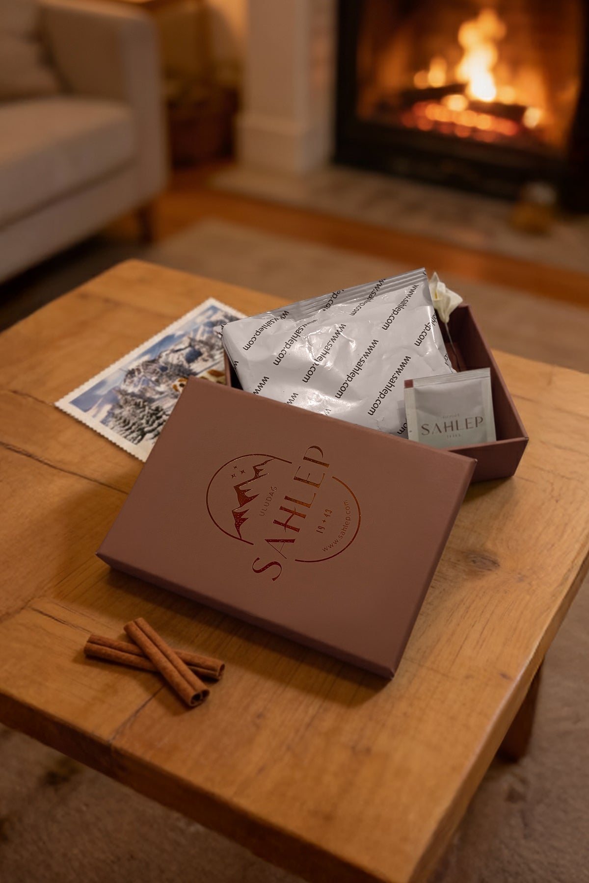 Doğal Sahlep Çikolatalı