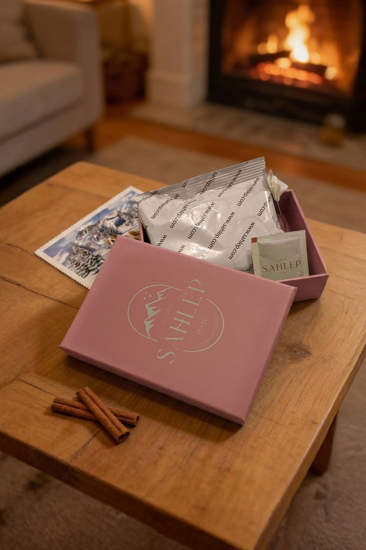 Doğal Sahlep Çilekli