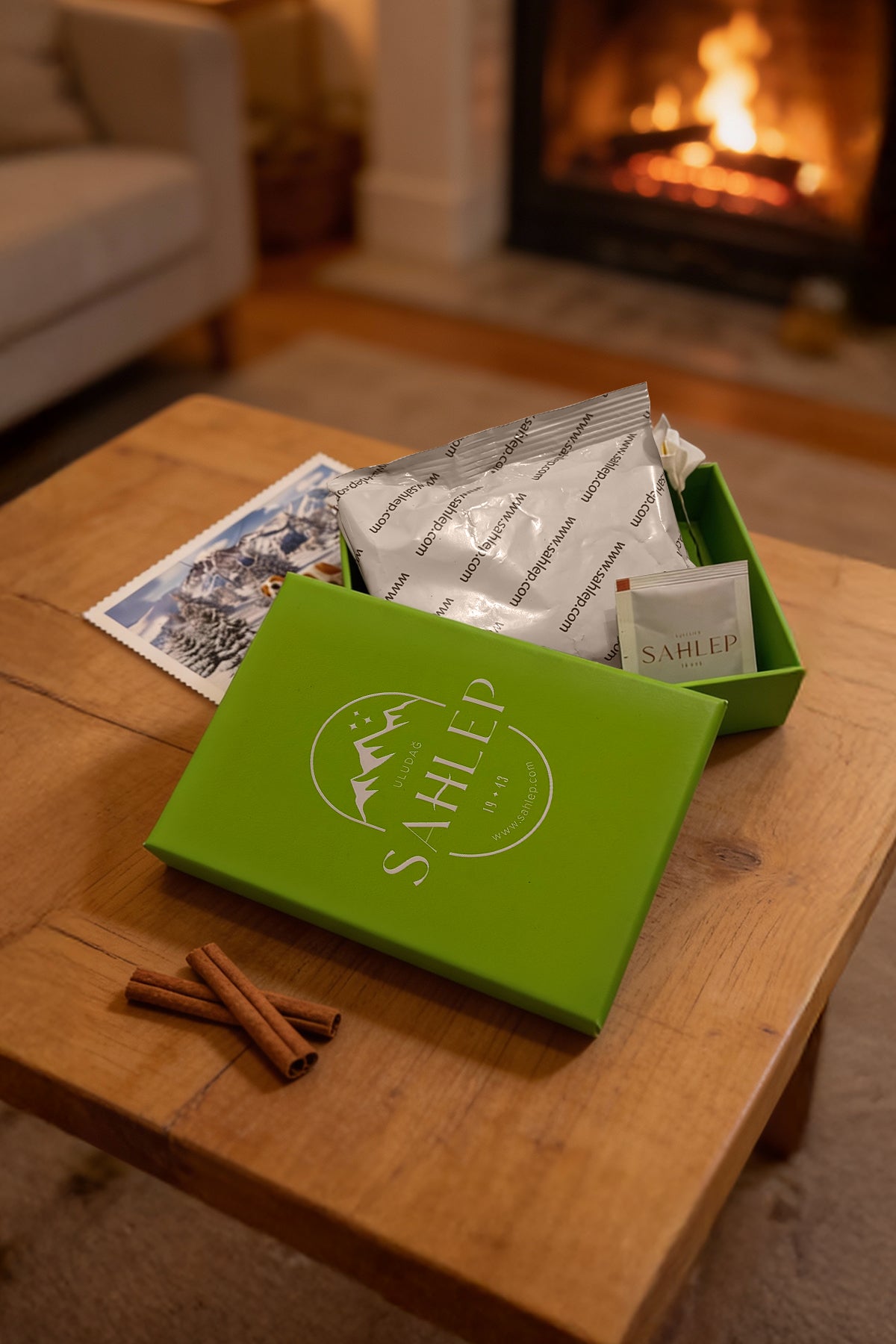 Doğal Sahlep Antep Fıstıklı