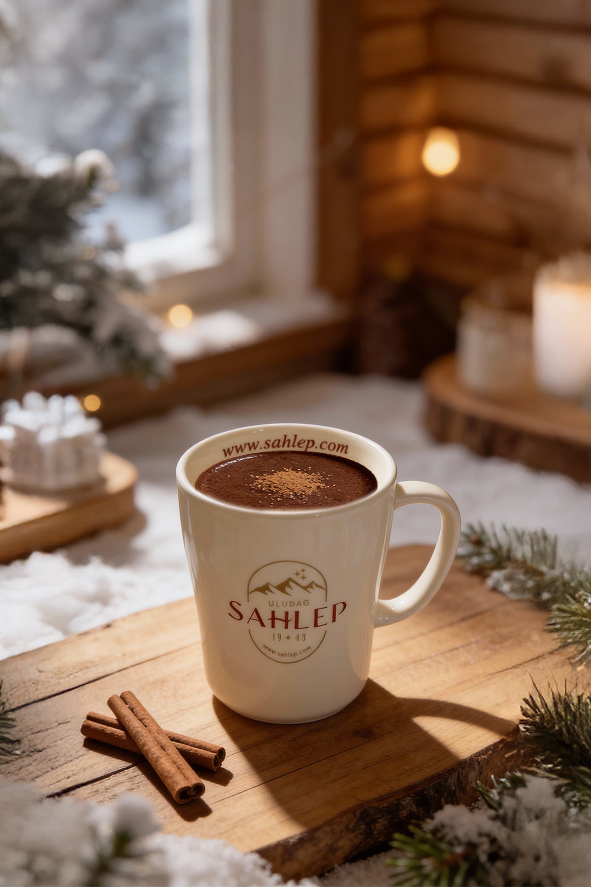 Doğal Sahlep Çikolatalı